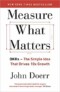 Measure What Matters Book Cover
